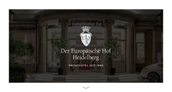Desktop Screenshot of europaeischerhof.com
